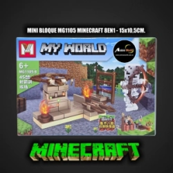 MINI BLOQUE MG1105-8 MINECRAFT 8EN1 (L1135)