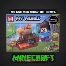 MINI BLOQUE MG588-1 MINECRAFT 8EN1 (L1136)