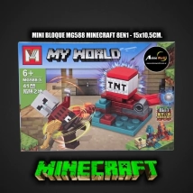 MINI BLOQUE MG588-3 MINECRAFT 8EN1 (L1138)