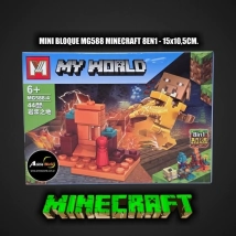 MINI BLOQUE MG588-4 MINECRAFT 8EN1 (L1139)