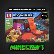 MINI BLOQUE MG588-5 MINECRAFT 8EN1 (L1140)