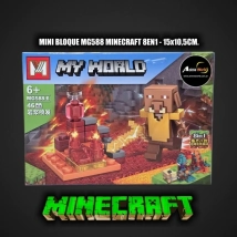 MINI BLOQUE MG588-6 MINECRAFT 8EN1 (L1141)