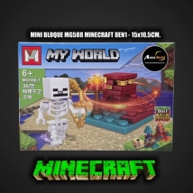 MINI BLOQUE MG588-7 MINECRAFT 8EN1 (L1142)