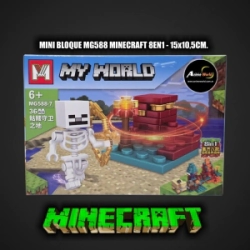 MINI BLOQUE MG588-7 MINECRAFT 8EN1 (L1142)
