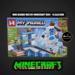 MINI BLOQUE MG1201-3 MINECRAFT 8EN1 (L1146)