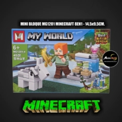 MINI BLOQUE MG1201-4 MINECRAFT 8EN1 (L1147)