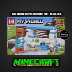MINI BLOQUE MG1201-5 MINECRAFT 8EN1 (L1148)