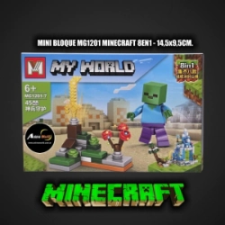 MINI BLOQUE MG1201-7 MINECRAFT 8EN1 (L1150)
