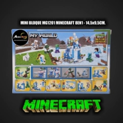 MINI BLOQUE MG1201-8 MINECRAFT 8EN1 (L1151)