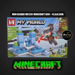 MINI BLOQUE MG1201-8 MINECRAFT 8EN1 (L1151)