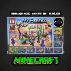 MINI BLOQUE MG1221-2 MINECRAFT 8EN1 (L1153)