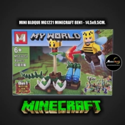 MINI BLOQUE MG1221-2 MINECRAFT 8EN1 (L1153)