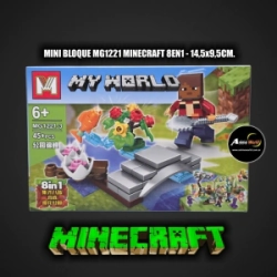 MINI BLOQUE MG1221-3 MINECRAFT 8EN1 (L1154)