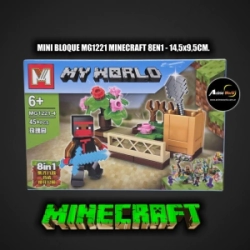 MINI BLOQUE MG1221-4 MINECRAFT 8EN1 (L1155)