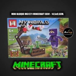 MINI BLOQUE MG1221-5 MINECRAFT 8EN1 (L1156)