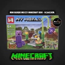 MINI BLOQUE MG1221-6 MINECRAFT 8EN1 (L1157)