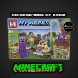 MINI BLOQUE MG1221-6 MINECRAFT 8EN1 (L1157)