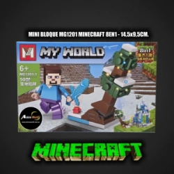 MINI BLOQUE MG1201-1 MINECRAFT 8EN1 (L1144)