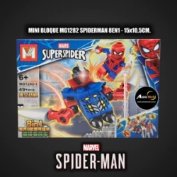 MINI BLOQUE MG1282-1 SPIDERMAN 8EN1 (L1160)