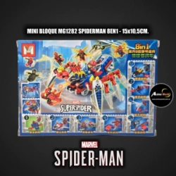 MINI BLOQUE MG1282-3 SPIDERMAN 8EN1 (L1162)