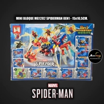 MINI BLOQUE MG1282-6 SPIDERMAN 8EN1 (L1165)