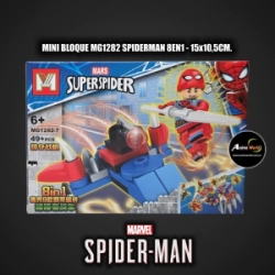 MINI BLOQUE MG1282-7 SPIDERMAN 8EN1 (L1166)
