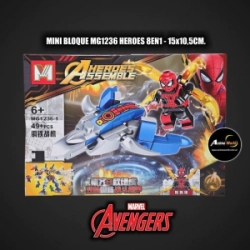 MINI BLOQUE MG1236-1 HEROES 8EN1 (L1176)