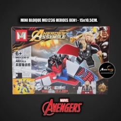 MINI BLOQUE MG1236-5 HEROES 8EN1 (L1180)