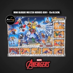 MINI BLOQUE MG1236-6 HEROES 8EN1 (L1181)