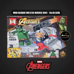 MINI BLOQUE MG1236-7 HEROES 8EN1 (L1182)