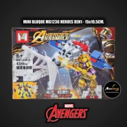 MINI BLOQUE MG1236-8 HEROES 8EN1 (L1183)