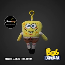 PELUCHE LLAVERO - BOB SPONJA (14CM APROX) (P1953)