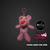 PELUCHE LLAVERO - PANTERA ROSA #1 (13CM APROX) (P1955)