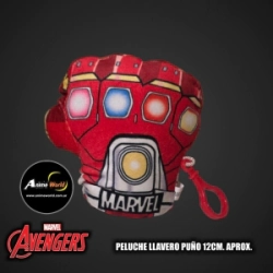 PELUCHE LLAVERO - PU�O MARVEL #1 (12CM APROX) (P1966)
