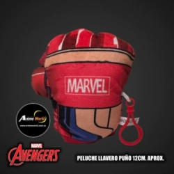 PELUCHE LLAVERO - PU�O MARVEL #6 (12CM APROX) (P1971)