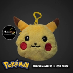 PELUCHE MONEDERO POKEMON #1 (11x10CM APROX) (P1972)