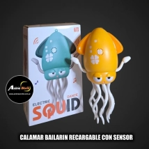 PULPO CALAMAR BAILARIN RECARGABLE CON SENSOR #1 30407 (A0695)
