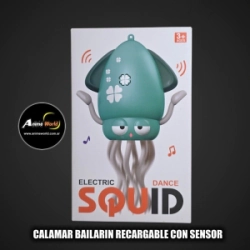 PULPO CALAMAR BAILARIN RECARGABLE CON SENSOR #1 30407 (A0695)