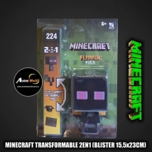 MINECRAFT TRANSFORMABLE 2EN1 #2 (BLISTER 15,5x23CM) (F1003)