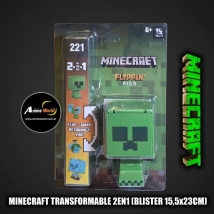 MINECRAFT TRANSFORMABLE 2EN1 #3 (BLISTER 15,5x23CM) (F1004)