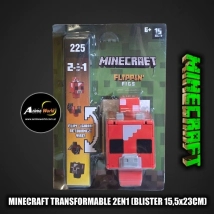 MINECRAFT TRANSFORMABLE 2EN1 #4 (BLISTER 15,5x23CM) (F1005)