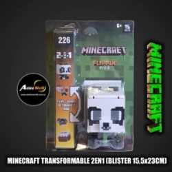 MINECRAFT TRANSFORMABLE 2EN1 #5 (BLISTER 15,5x23CM) (F1006)