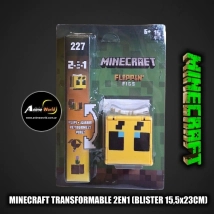 MINECRAFT TRANSFORMABLE 2EN1 #6 (BLISTER 15,5x23CM) (F1007)