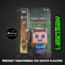 MINECRAFT TRANSFORMABLE 2EN1 #7 (BLISTER 15,5x23CM) (F1008)