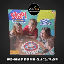 JUEGO DE MESA STOP MINI 56087 (CAJA 17,5x17,5x5CM) (A0697)