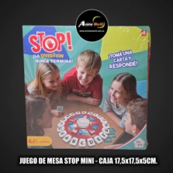 JUEGO DE MESA STOP MINI 56087 (CAJA 17,5x17,5x5CM) (A0697)