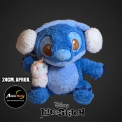 PELUCHE STITCH INVIERNO STITCH (24CM APROX) (P1982)
