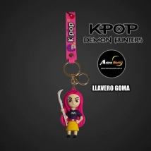 LLAVERO GOMA KPOP DEMON HUNTER #4 (N0654)