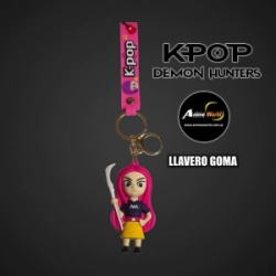 LLAVERO GOMA KPOP DEMON HUNTER #4 (N0654)