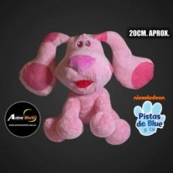 PELUCHE LAS PISTAS DE BLUE #2 ROSA (20CM APROX) (P1991)